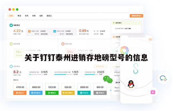 关于钉钉泰州进销存地磅型号的信息