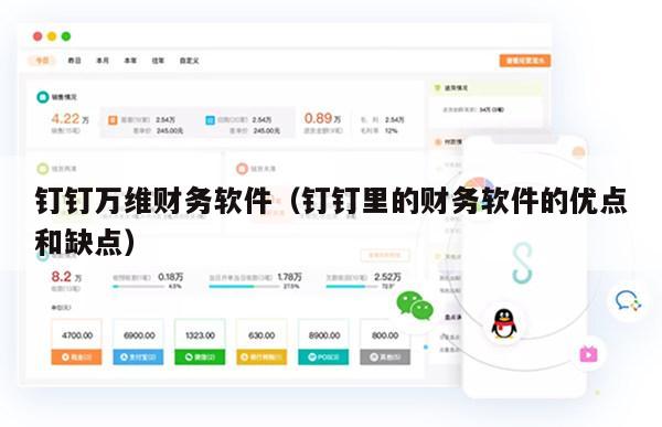钉钉万维财务软件（钉钉里的财务软件的优点和缺点）