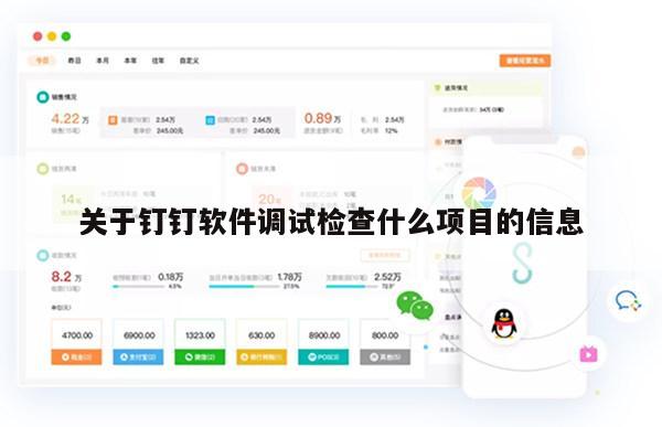 关于钉钉软件调试检查什么项目的信息