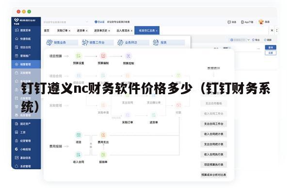 钉钉遵义nc财务软件价格多少（钉钉财务系统）