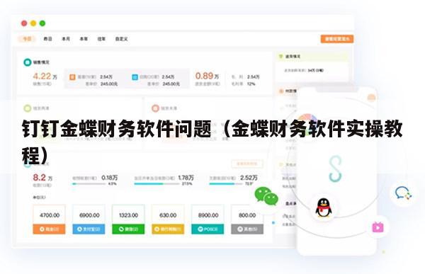 钉钉金蝶财务软件问题（金蝶财务软件实操教程）