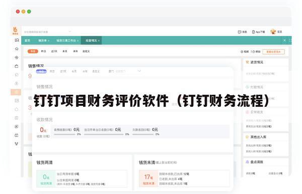 钉钉项目财务评价软件（钉钉财务流程）
