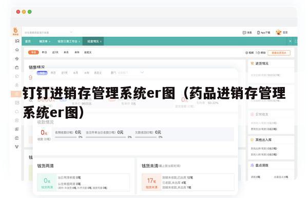 钉钉进销存管理系统er图（药品进销存管理系统er图）