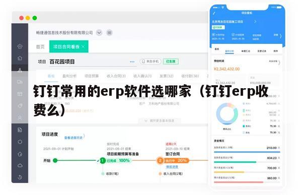 钉钉常用的erp软件选哪家（钉钉erp收费么）