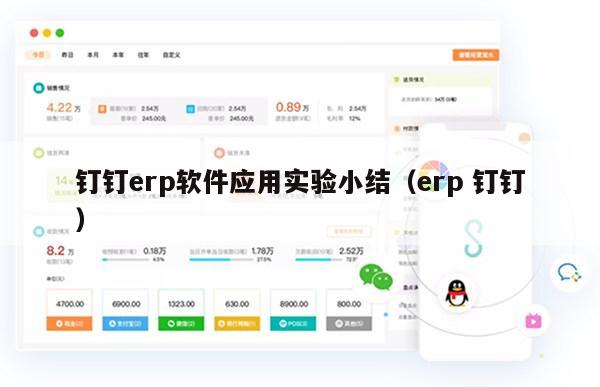 钉钉erp软件应用实验小结（erp 钉钉）