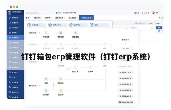 钉钉箱包erp管理软件（钉钉erp系统）