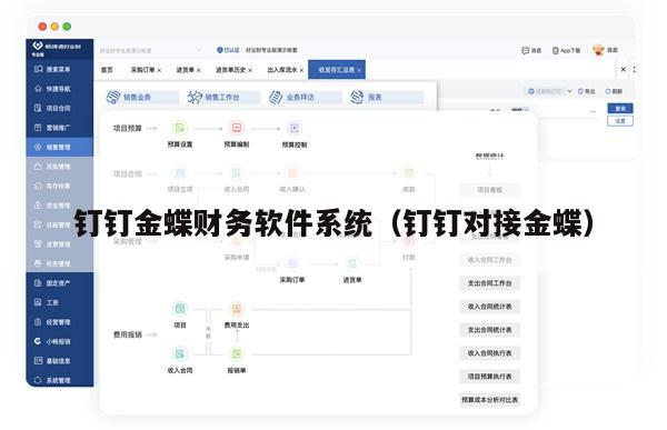 钉钉金蝶财务软件系统（钉钉对接金蝶）