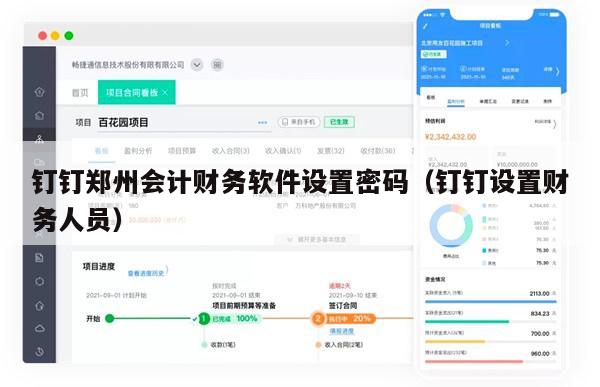 钉钉郑州会计财务软件设置密码（钉钉设置财务人员）