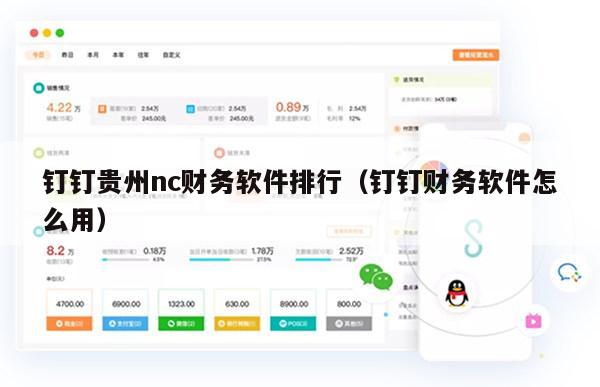钉钉贵州nc财务软件排行（钉钉财务软件怎么用）