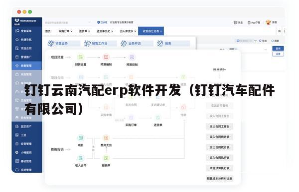 钉钉云南汽配erp软件开发（钉钉汽车配件有限公司）