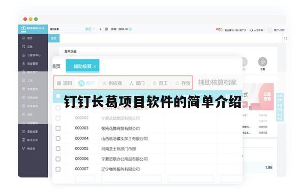 钉钉长葛项目软件的简单介绍