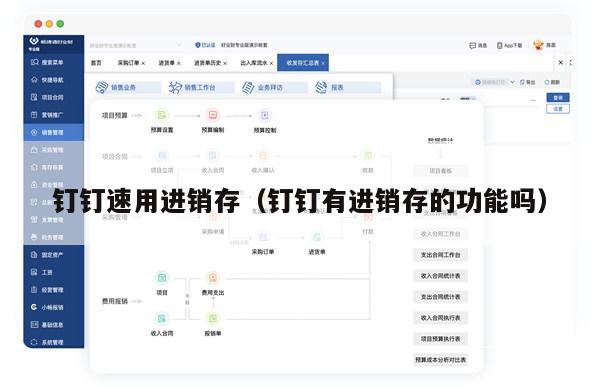 钉钉速用进销存（钉钉有进销存的功能吗）