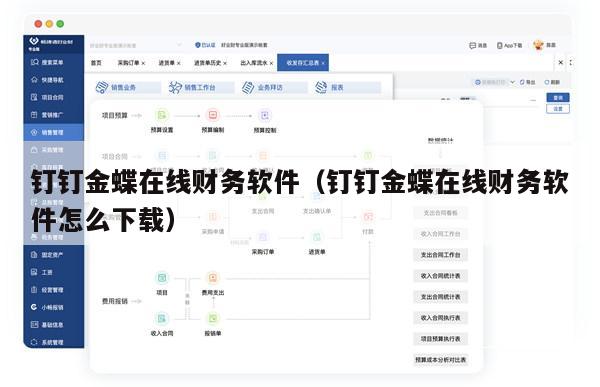 钉钉金蝶在线财务软件（钉钉金蝶在线财务软件怎么下载）