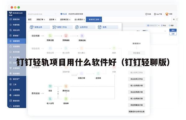 钉钉轻轨项目用什么软件好（钉钉轻聊版）