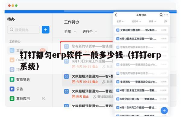 钉钉都匀erp软件一般多少钱（钉钉erp系统）