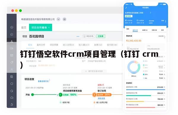 钉钉悟空软件crm项目管理（钉钉 crm）