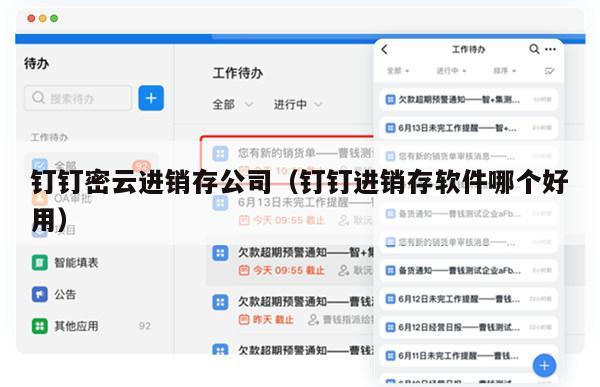 钉钉密云进销存公司（钉钉进销存软件哪个好用）