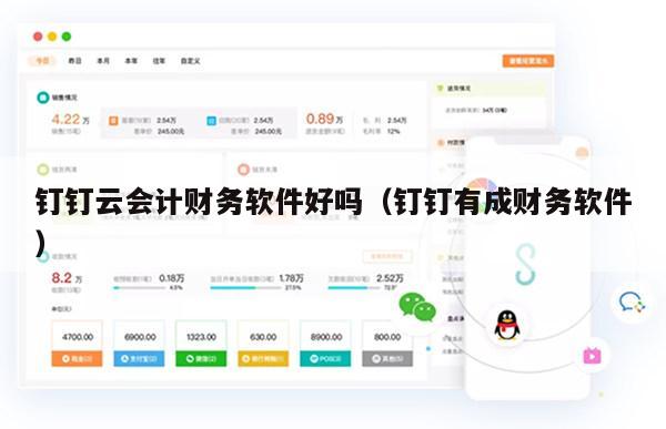 钉钉云会计财务软件好吗（钉钉有成财务软件）