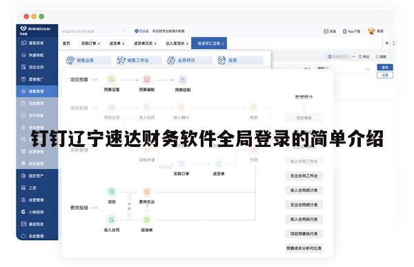 钉钉辽宁速达财务软件全局登录的简单介绍