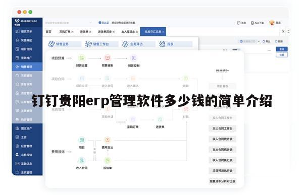 钉钉贵阳erp管理软件多少钱的简单介绍