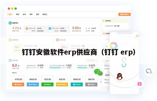 钉钉安徽软件erp供应商（钉钉 erp）