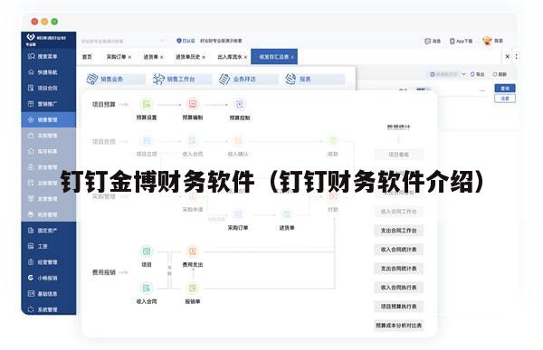 钉钉金博财务软件（钉钉财务软件介绍）