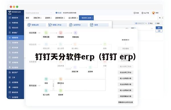 钉钉天分软件erp（钉钉 erp）