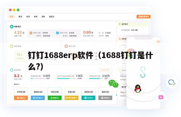 钉钉1688erp软件（1688钉钉是什么?）