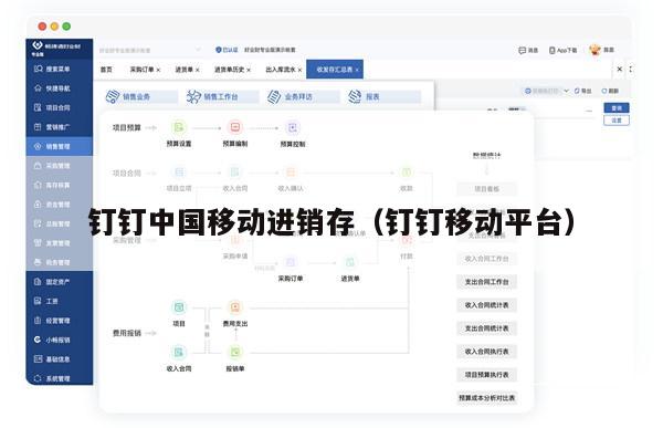 钉钉中国移动进销存（钉钉移动平台）