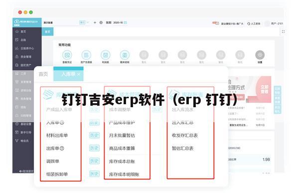 钉钉吉安erp软件（erp 钉钉）