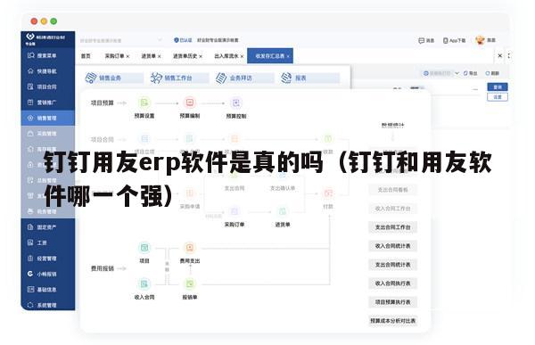 钉钉用友erp软件是真的吗（钉钉和用友软件哪一个强）