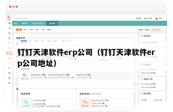 钉钉天津软件erp公司（钉钉天津软件erp公司地址）