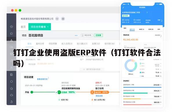 钉钉企业使用盗版ERP软件（钉钉软件合法吗）