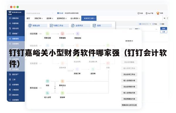 钉钉嘉峪关小型财务软件哪家强（钉钉会计软件）