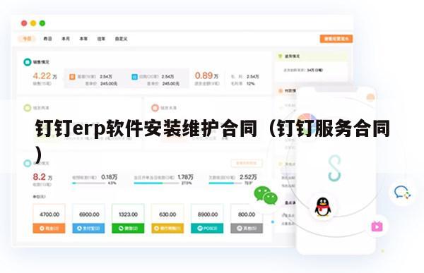 钉钉erp软件安装维护合同（钉钉服务合同）