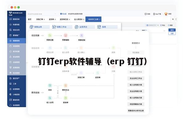 钉钉erp软件辅导（erp 钉钉）