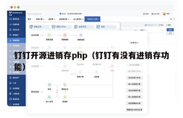 钉钉开源进销存php（钉钉有没有进销存功能）