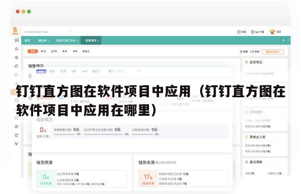 钉钉直方图在软件项目中应用（钉钉直方图在软件项目中应用在哪里）