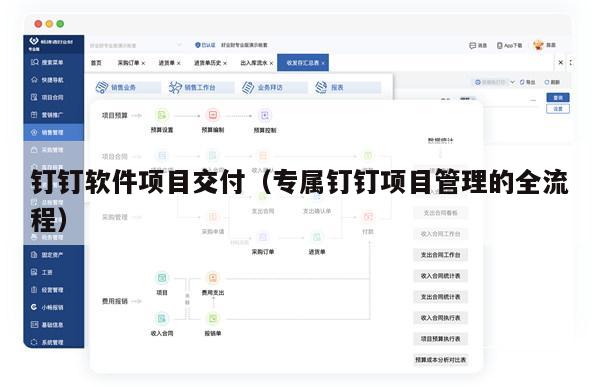 钉钉软件项目交付（专属钉钉项目管理的全流程）