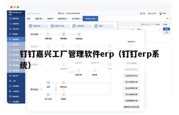 钉钉嘉兴工厂管理软件erp（钉钉erp系统）