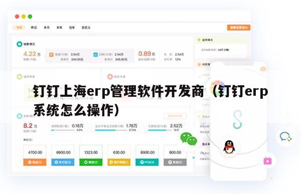 钉钉上海erp管理软件开发商（钉钉erp系统怎么操作）