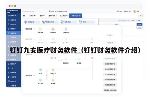 钉钉九安医疗财务软件（钉钉财务软件介绍）