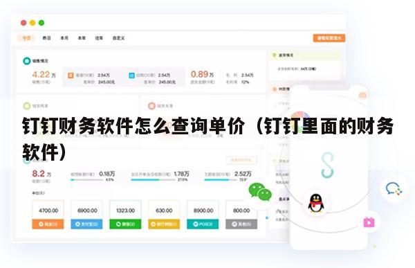 钉钉财务软件怎么查询单价（钉钉里面的财务软件）