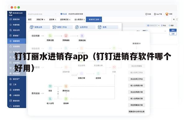 钉钉丽水进销存app（钉钉进销存软件哪个好用）