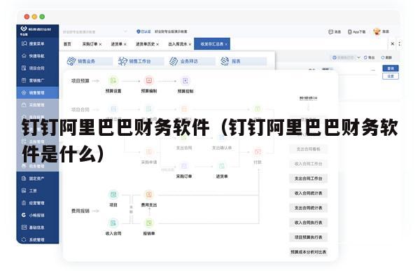 钉钉阿里巴巴财务软件（钉钉阿里巴巴财务软件是什么）