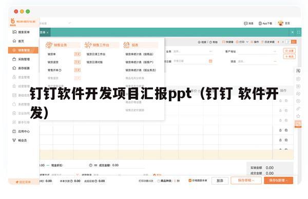 钉钉软件开发项目汇报ppt（钉钉 软件开发）