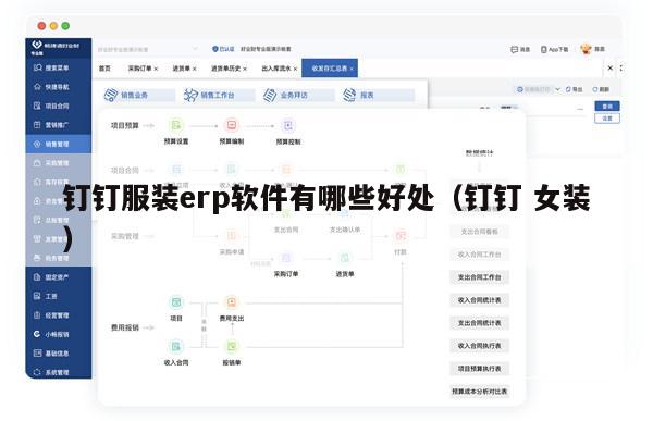钉钉服装erp软件有哪些好处（钉钉 女装）