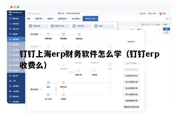 钉钉上海erp财务软件怎么学（钉钉erp收费么）