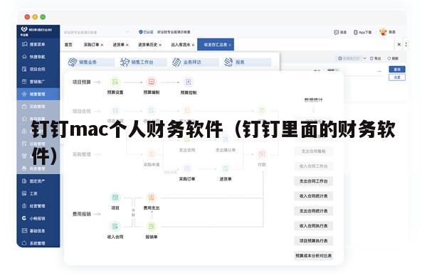 钉钉mac个人财务软件（钉钉里面的财务软件）