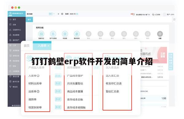 钉钉鹤壁erp软件开发的简单介绍